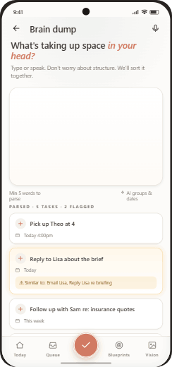 Alora brain dump review