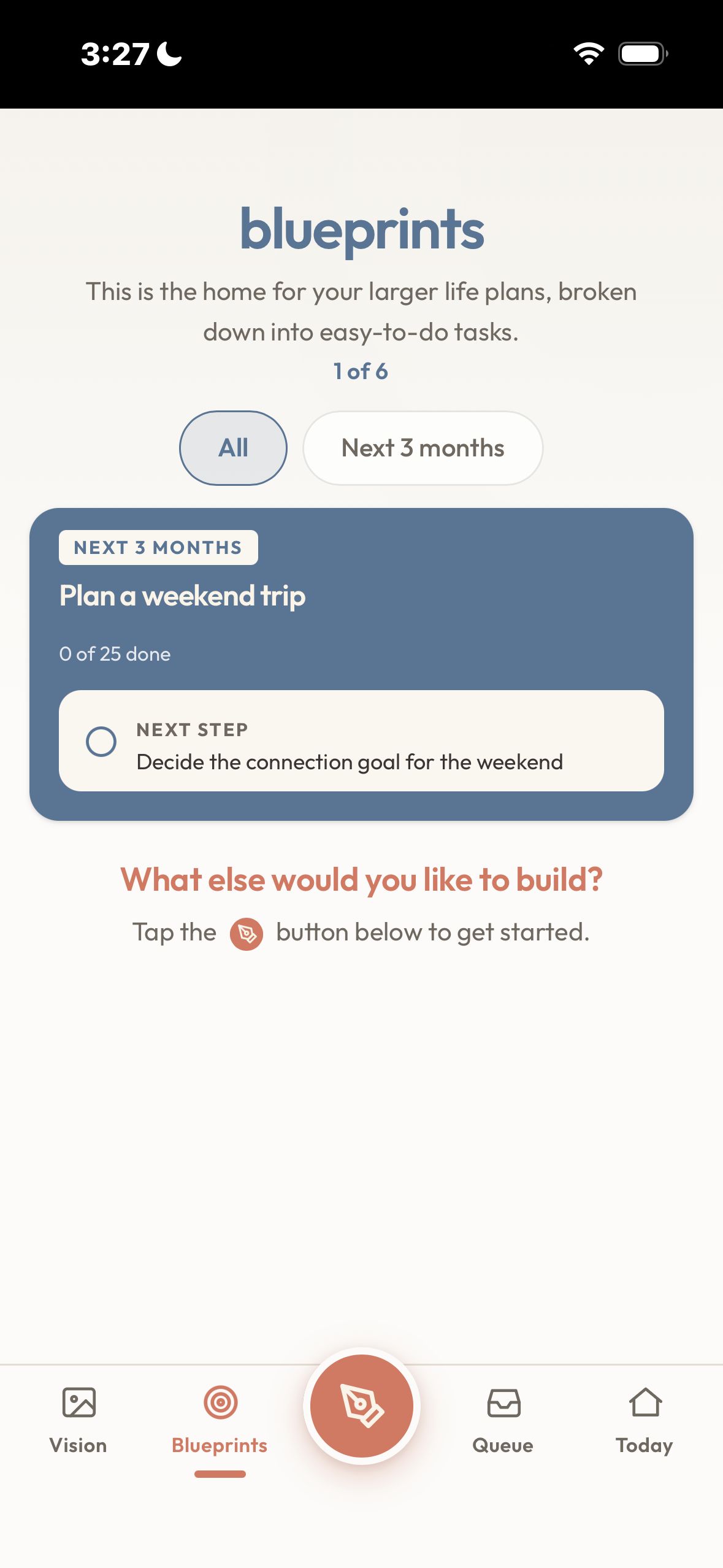 Alora Blueprints on iOS